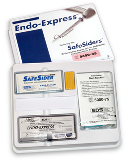  ENDO EXPRESS наконечник с комплект SAFE-SIDER ендодонтски пили oт EDS, САЩ