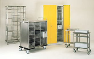 Шкафове за складиране на стерилни инструменти
