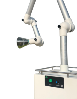 Система за екстраорална аспирация на аерозол по време на работа в зъболекарските кабинети